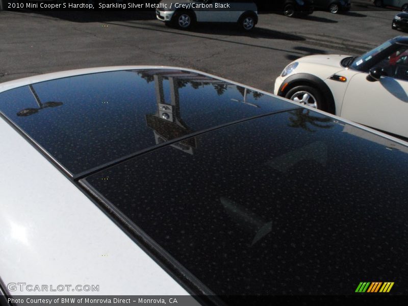 Sparkling Silver Metallic / Grey/Carbon Black 2010 Mini Cooper S Hardtop
