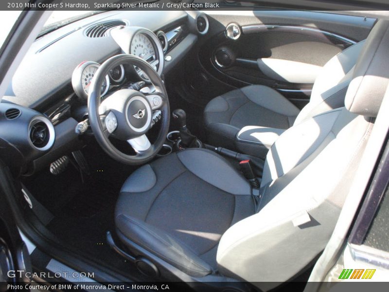 Sparkling Silver Metallic / Grey/Carbon Black 2010 Mini Cooper S Hardtop