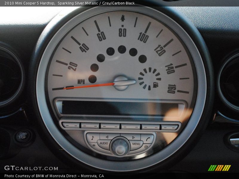 Sparkling Silver Metallic / Grey/Carbon Black 2010 Mini Cooper S Hardtop