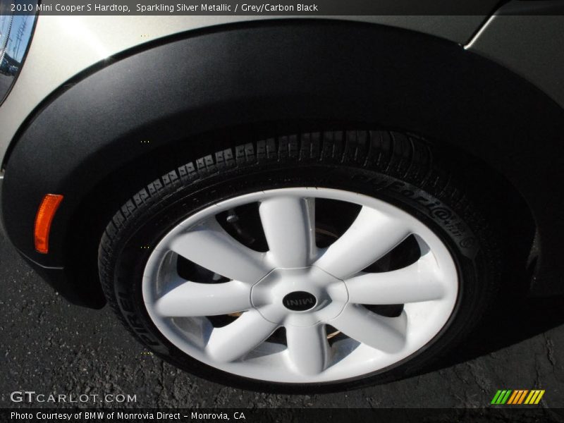 Sparkling Silver Metallic / Grey/Carbon Black 2010 Mini Cooper S Hardtop