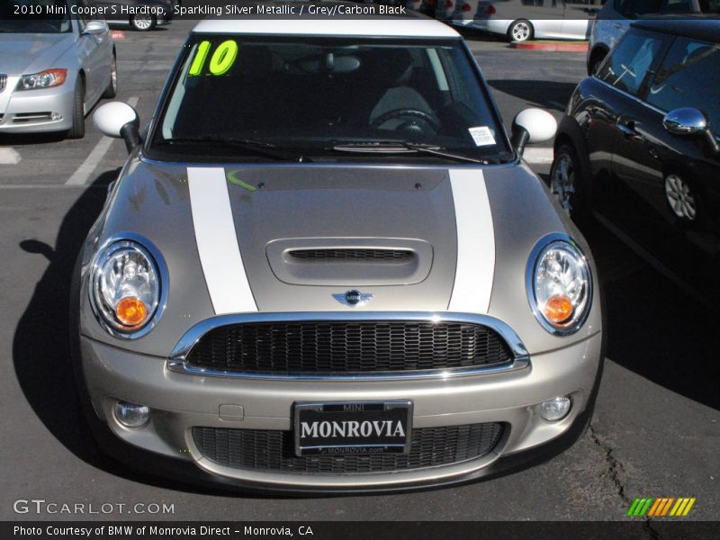 Sparkling Silver Metallic / Grey/Carbon Black 2010 Mini Cooper S Hardtop