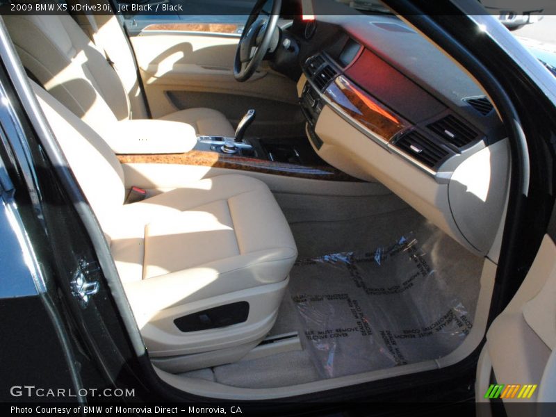 Jet Black / Black 2009 BMW X5 xDrive30i