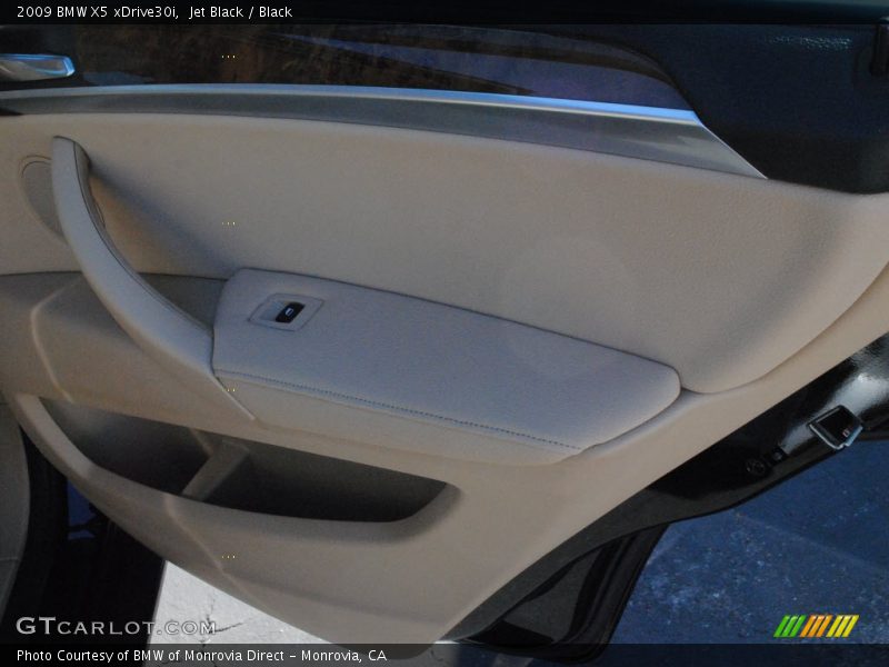 Jet Black / Black 2009 BMW X5 xDrive30i