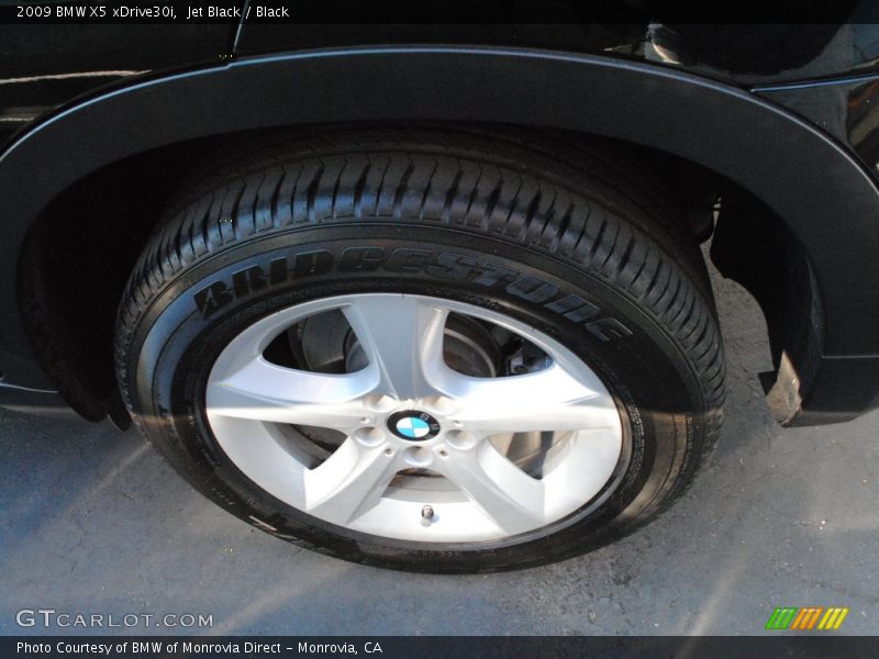 Jet Black / Black 2009 BMW X5 xDrive30i