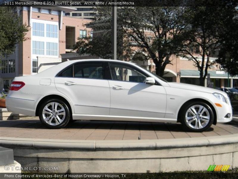 Arctic White / Almond/Mocha 2011 Mercedes-Benz E 350 BlueTEC Sedan