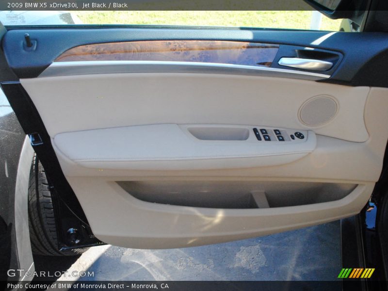 Jet Black / Black 2009 BMW X5 xDrive30i