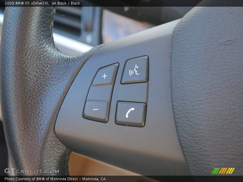 Jet Black / Black 2009 BMW X5 xDrive30i