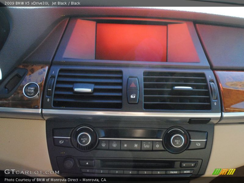 Jet Black / Black 2009 BMW X5 xDrive30i