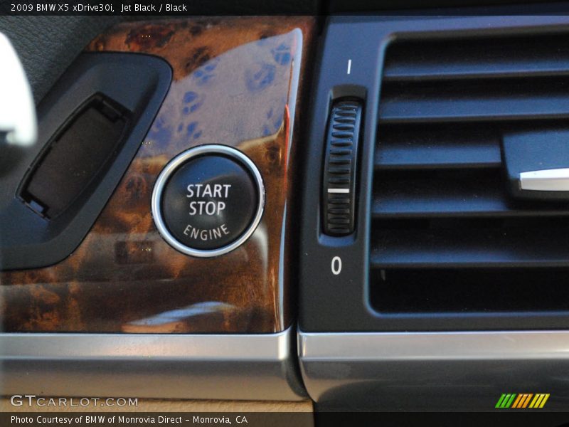 Jet Black / Black 2009 BMW X5 xDrive30i