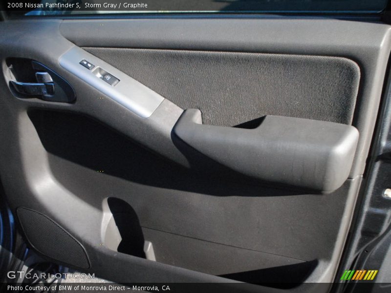 Storm Gray / Graphite 2008 Nissan Pathfinder S