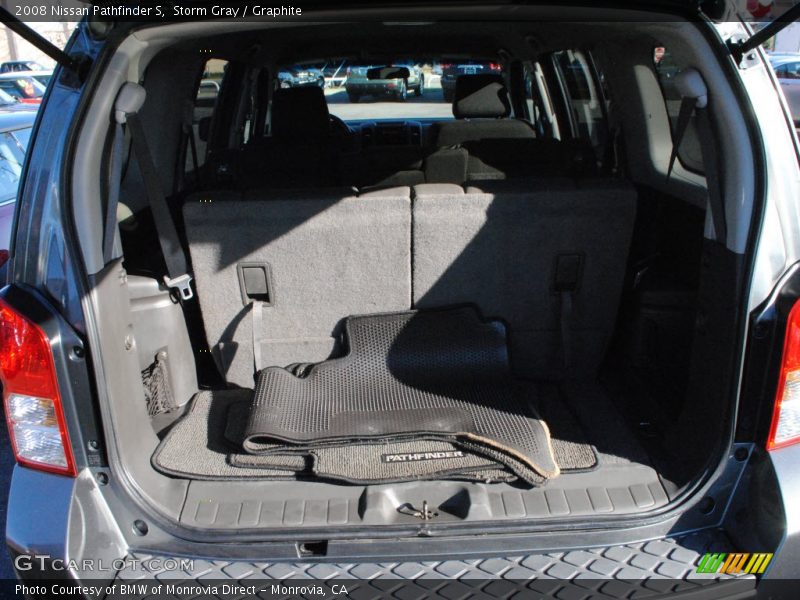 Storm Gray / Graphite 2008 Nissan Pathfinder S