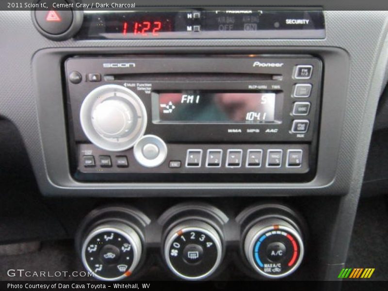 Audio System of 2011 tC 