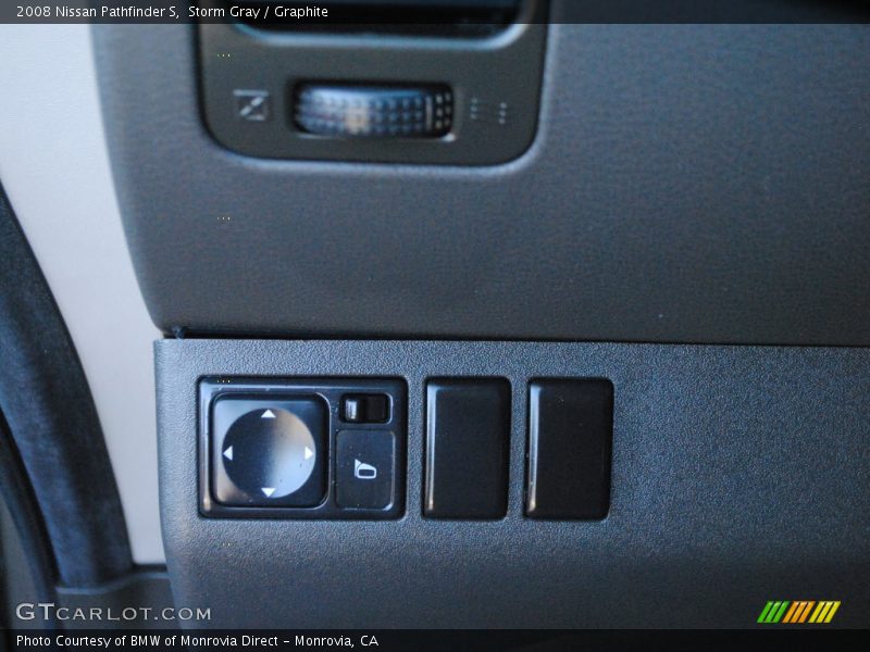 Storm Gray / Graphite 2008 Nissan Pathfinder S
