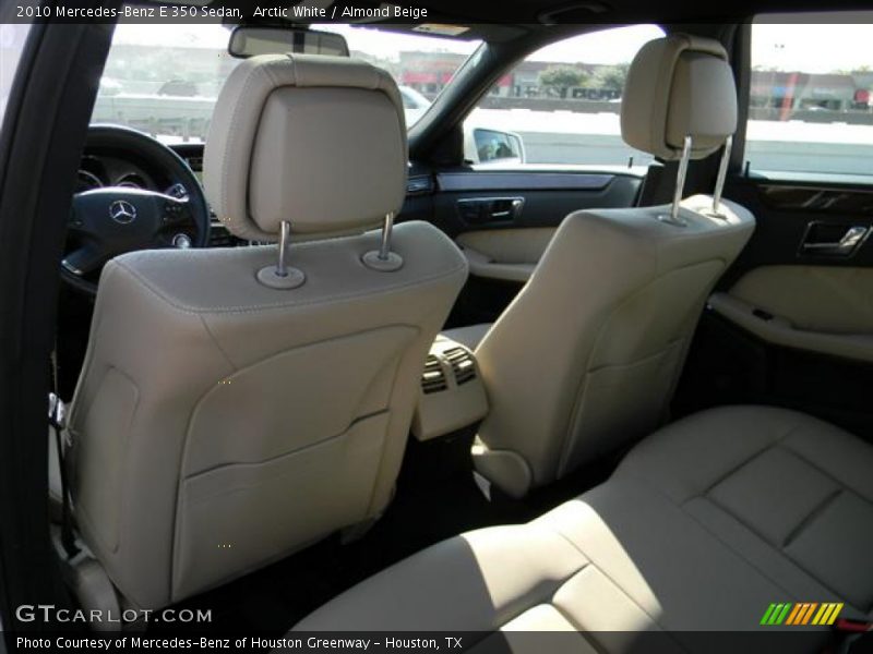Arctic White / Almond Beige 2010 Mercedes-Benz E 350 Sedan