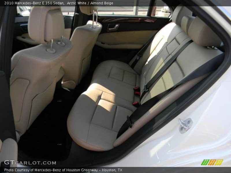 Arctic White / Almond Beige 2010 Mercedes-Benz E 350 Sedan