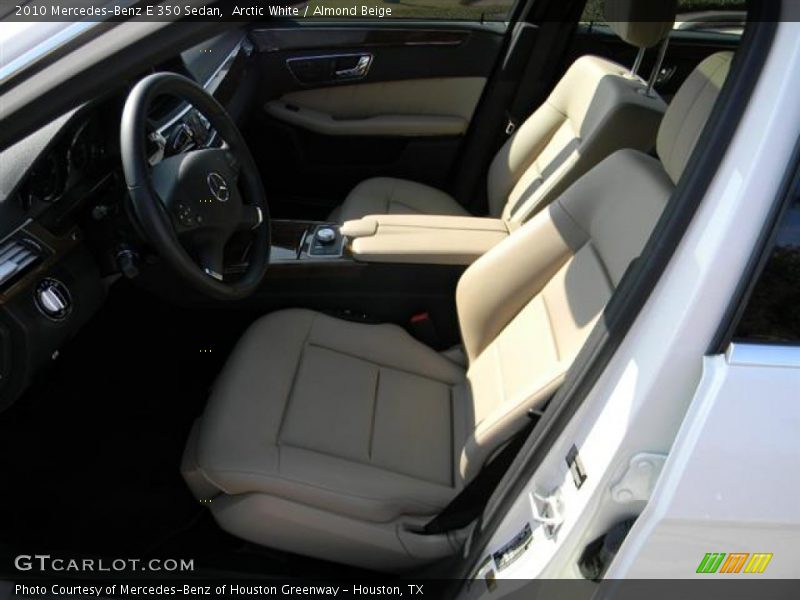 Arctic White / Almond Beige 2010 Mercedes-Benz E 350 Sedan
