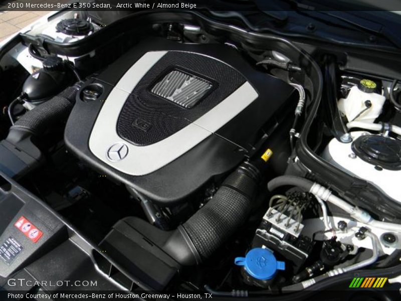Arctic White / Almond Beige 2010 Mercedes-Benz E 350 Sedan