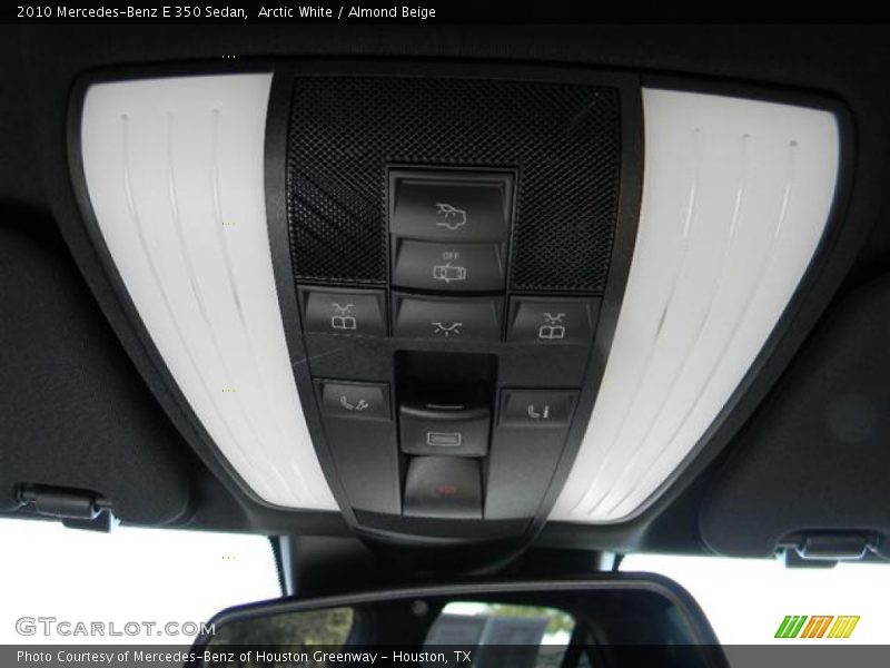 Arctic White / Almond Beige 2010 Mercedes-Benz E 350 Sedan