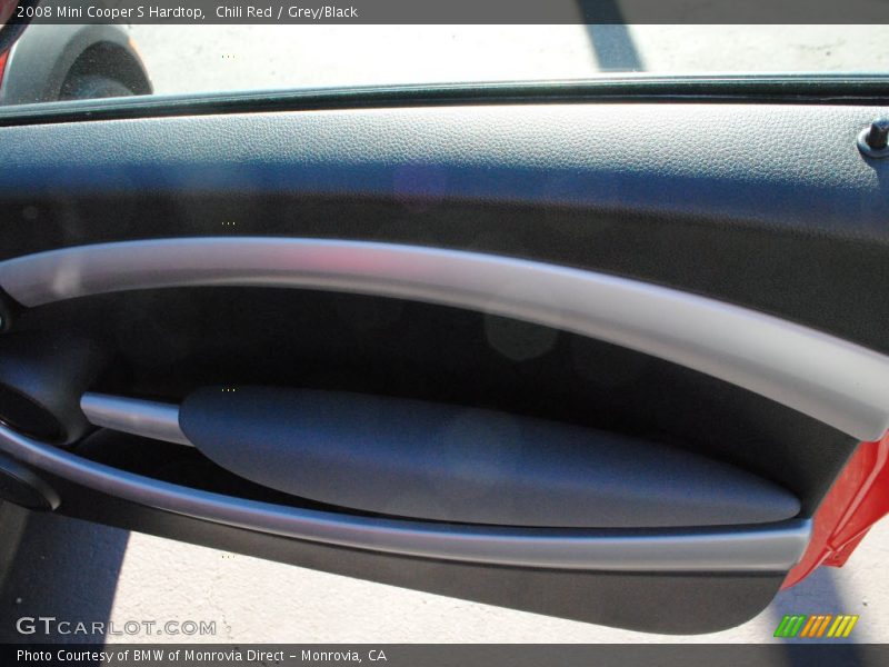 Chili Red / Grey/Black 2008 Mini Cooper S Hardtop