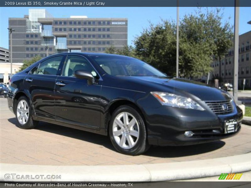 Smokey Granite Mica / Light Gray 2009 Lexus ES 350