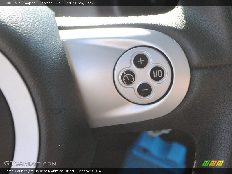 Chili Red / Grey/Black 2008 Mini Cooper S Hardtop