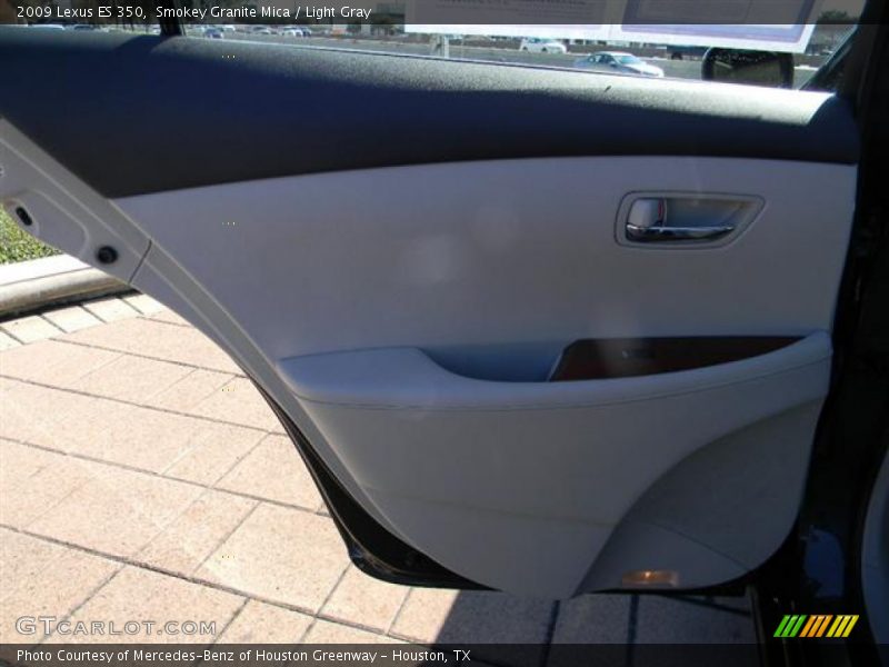 Smokey Granite Mica / Light Gray 2009 Lexus ES 350
