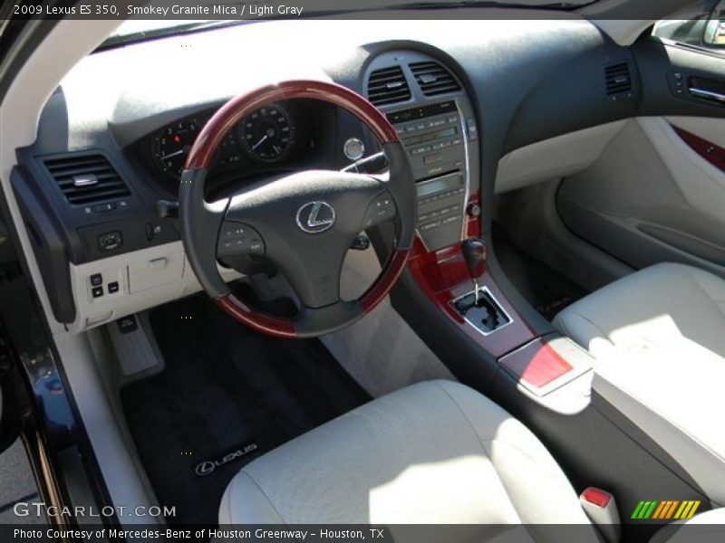 Smokey Granite Mica / Light Gray 2009 Lexus ES 350