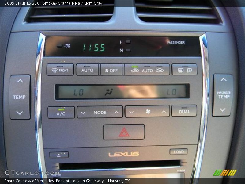 Smokey Granite Mica / Light Gray 2009 Lexus ES 350