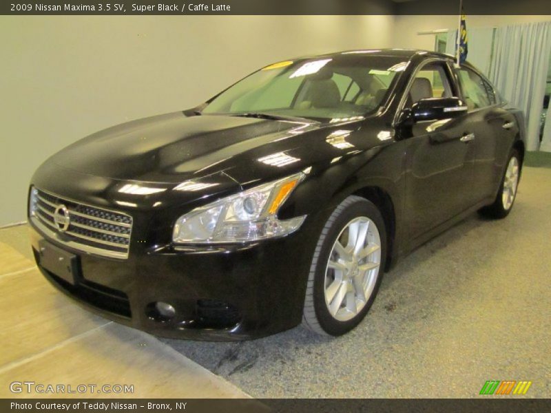 Super Black / Caffe Latte 2009 Nissan Maxima 3.5 SV