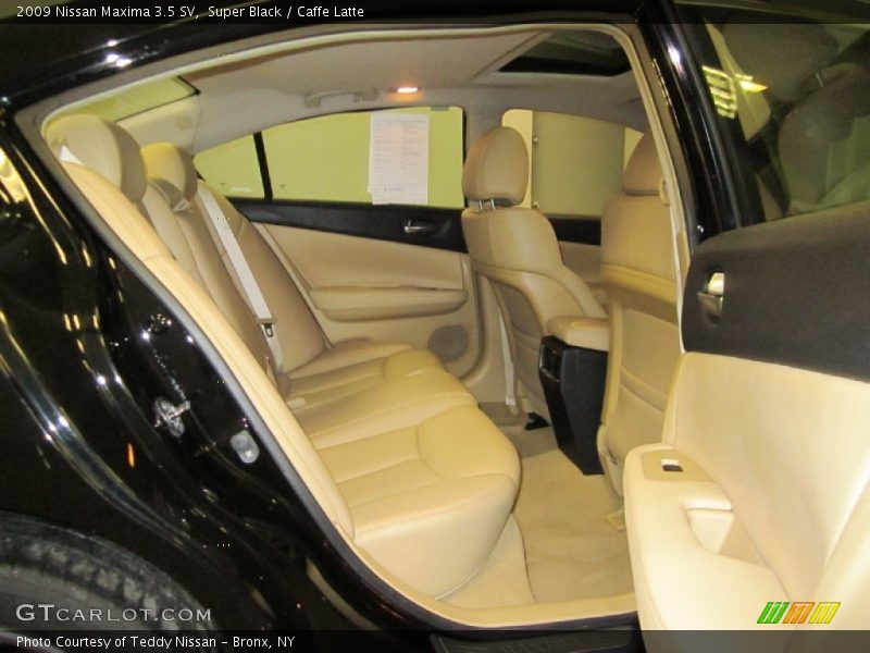 Super Black / Caffe Latte 2009 Nissan Maxima 3.5 SV