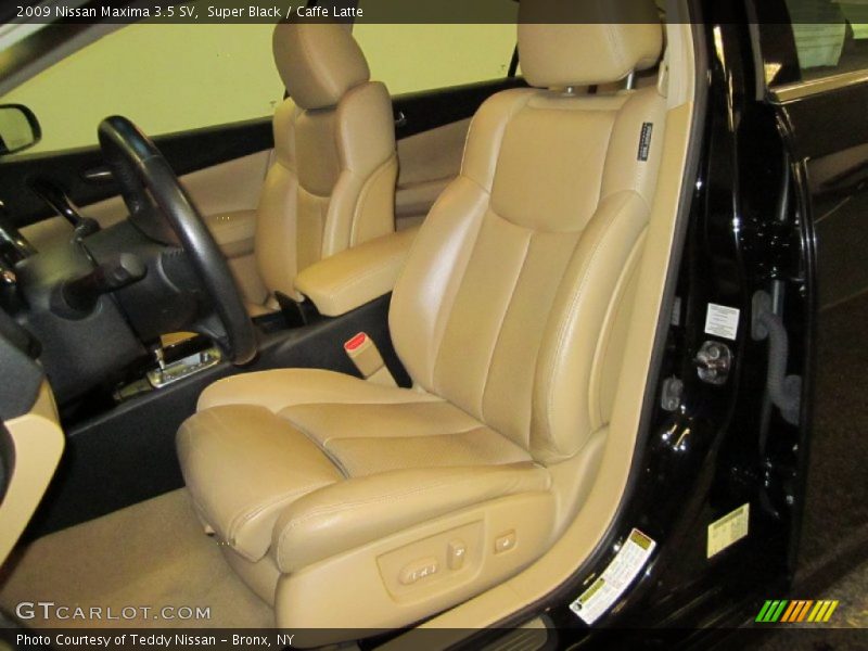 Super Black / Caffe Latte 2009 Nissan Maxima 3.5 SV