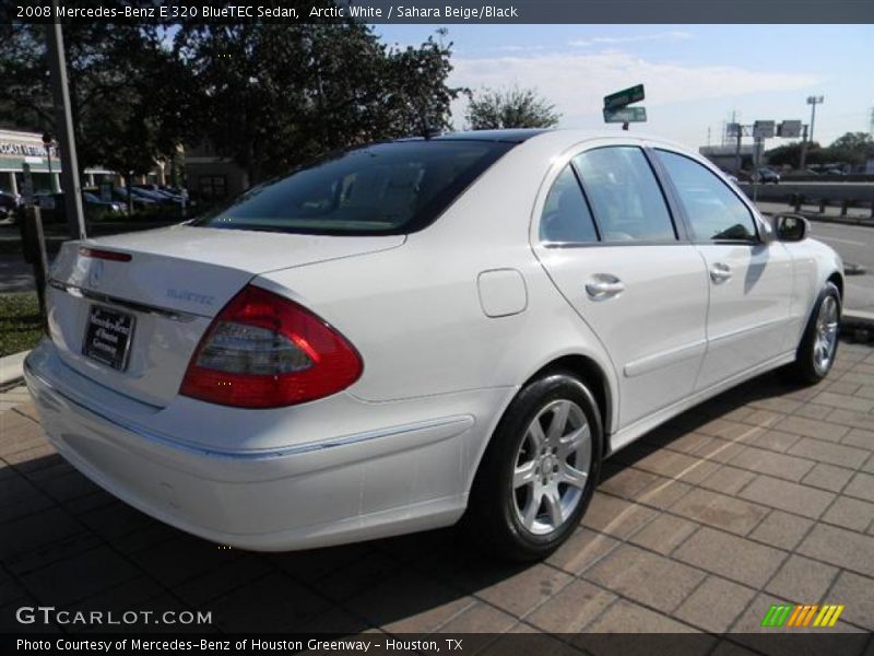Arctic White / Sahara Beige/Black 2008 Mercedes-Benz E 320 BlueTEC Sedan