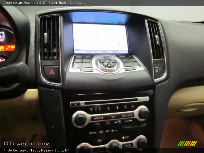 Super Black / Caffe Latte 2009 Nissan Maxima 3.5 SV