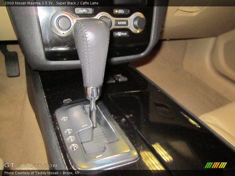 Super Black / Caffe Latte 2009 Nissan Maxima 3.5 SV