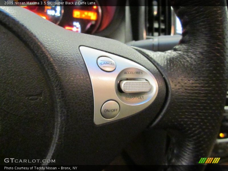 Super Black / Caffe Latte 2009 Nissan Maxima 3.5 SV