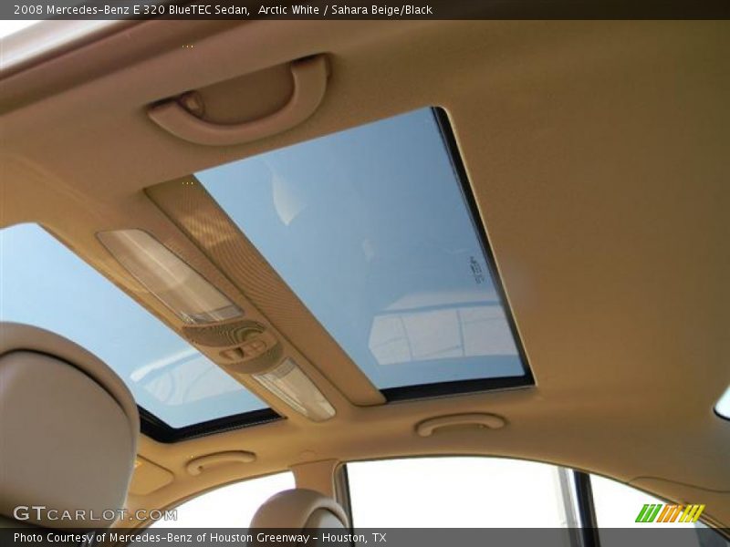 Arctic White / Sahara Beige/Black 2008 Mercedes-Benz E 320 BlueTEC Sedan
