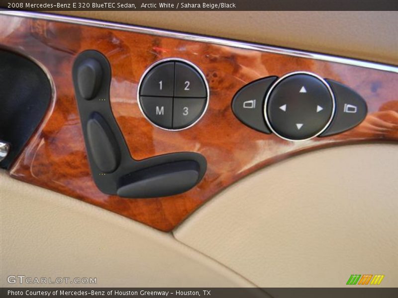Arctic White / Sahara Beige/Black 2008 Mercedes-Benz E 320 BlueTEC Sedan
