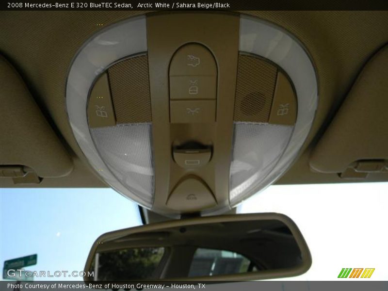 Arctic White / Sahara Beige/Black 2008 Mercedes-Benz E 320 BlueTEC Sedan