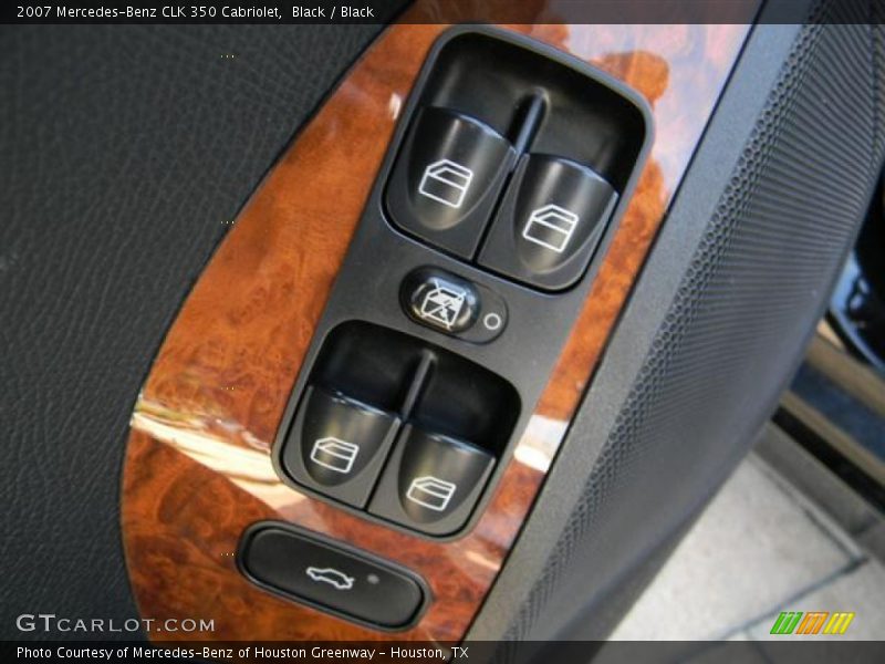 Black / Black 2007 Mercedes-Benz CLK 350 Cabriolet