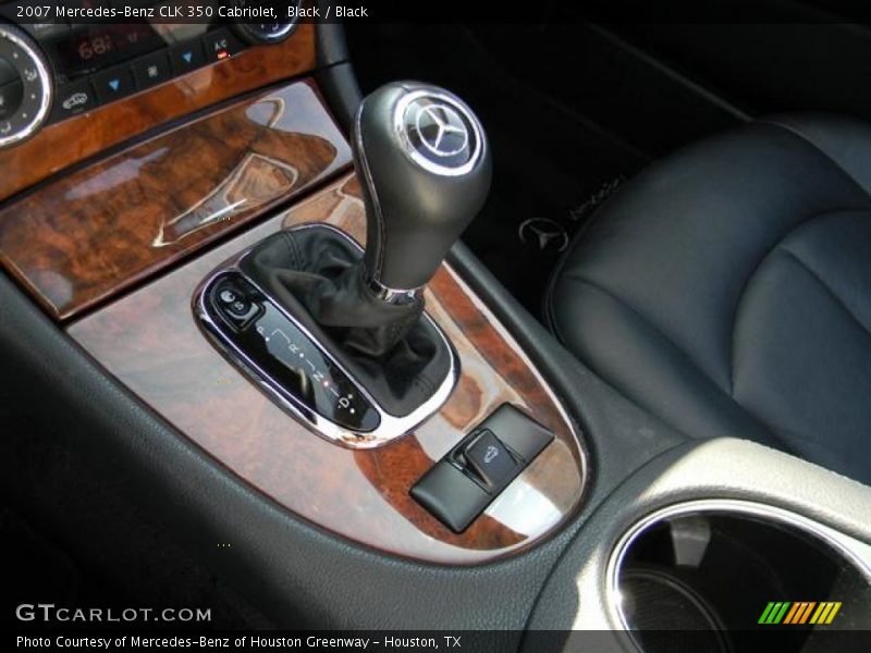Black / Black 2007 Mercedes-Benz CLK 350 Cabriolet