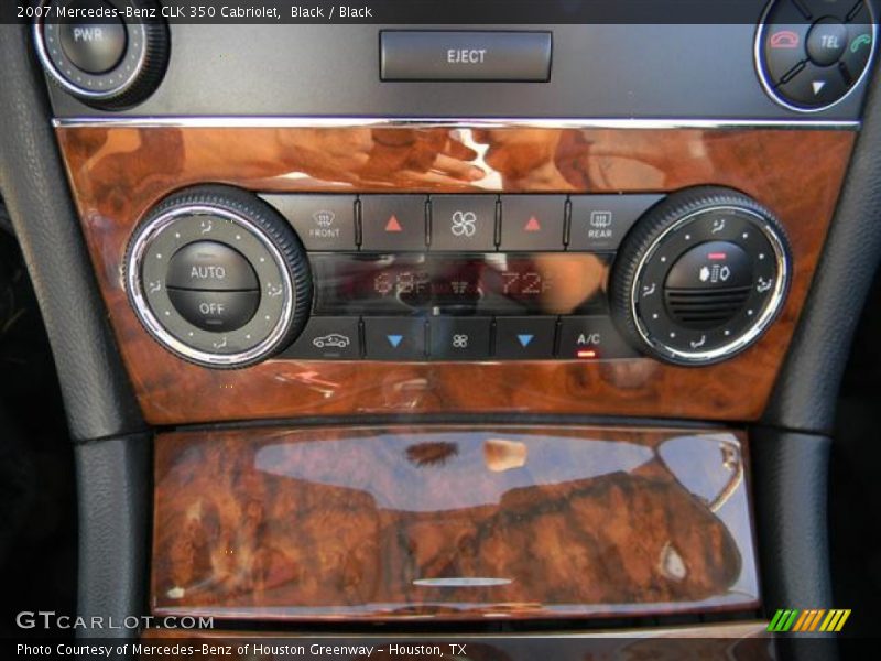 Black / Black 2007 Mercedes-Benz CLK 350 Cabriolet