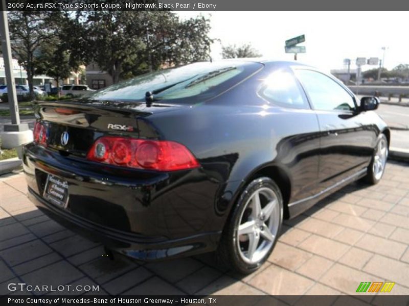 Nighthawk Black Pearl / Ebony 2006 Acura RSX Type S Sports Coupe