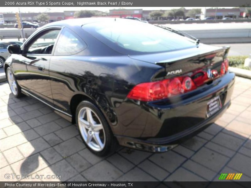 Nighthawk Black Pearl / Ebony 2006 Acura RSX Type S Sports Coupe