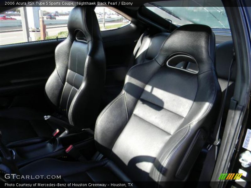 Nighthawk Black Pearl / Ebony 2006 Acura RSX Type S Sports Coupe