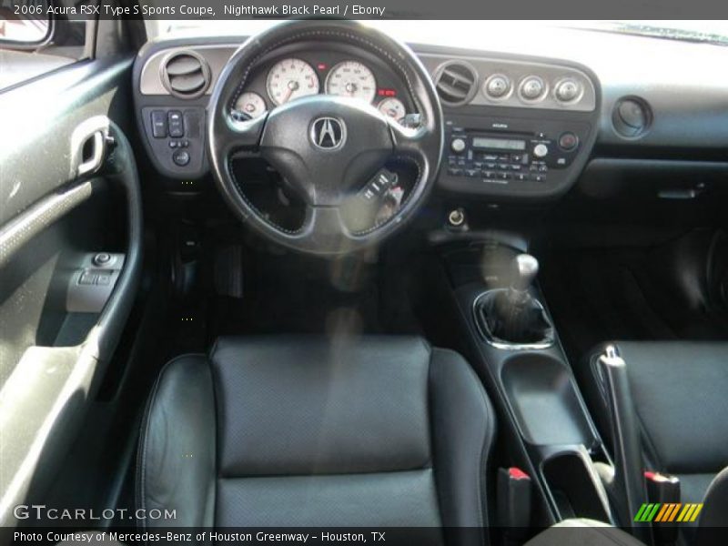 Nighthawk Black Pearl / Ebony 2006 Acura RSX Type S Sports Coupe