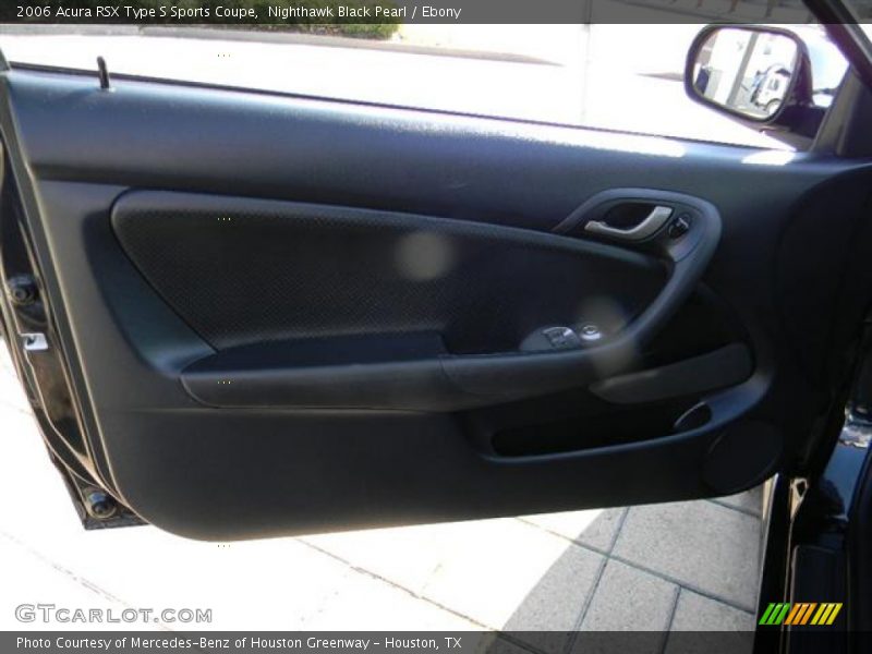 Nighthawk Black Pearl / Ebony 2006 Acura RSX Type S Sports Coupe