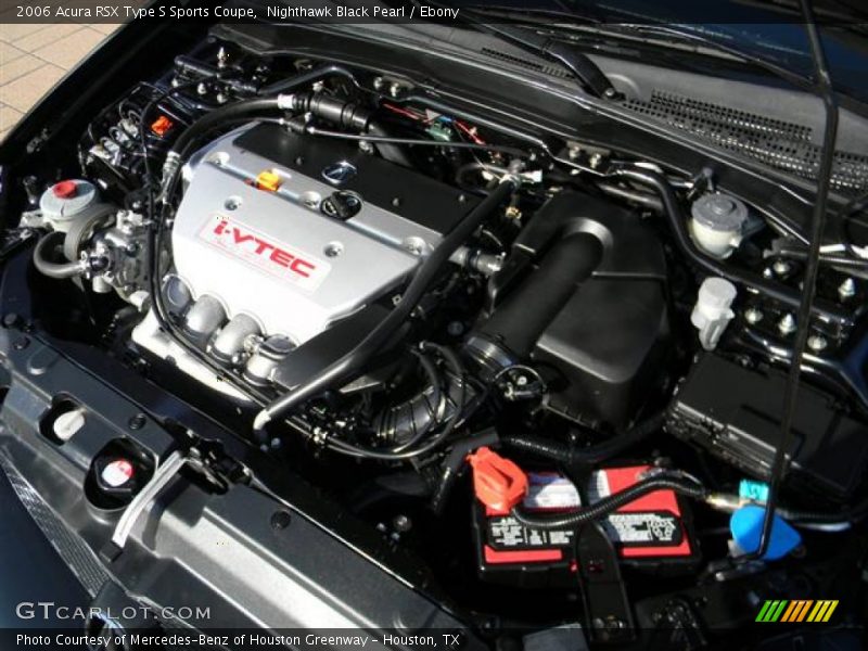  2006 RSX Type S Sports Coupe Engine - 2.0 Liter DOHC 16-Valve i-VTEC 4 Cylinder