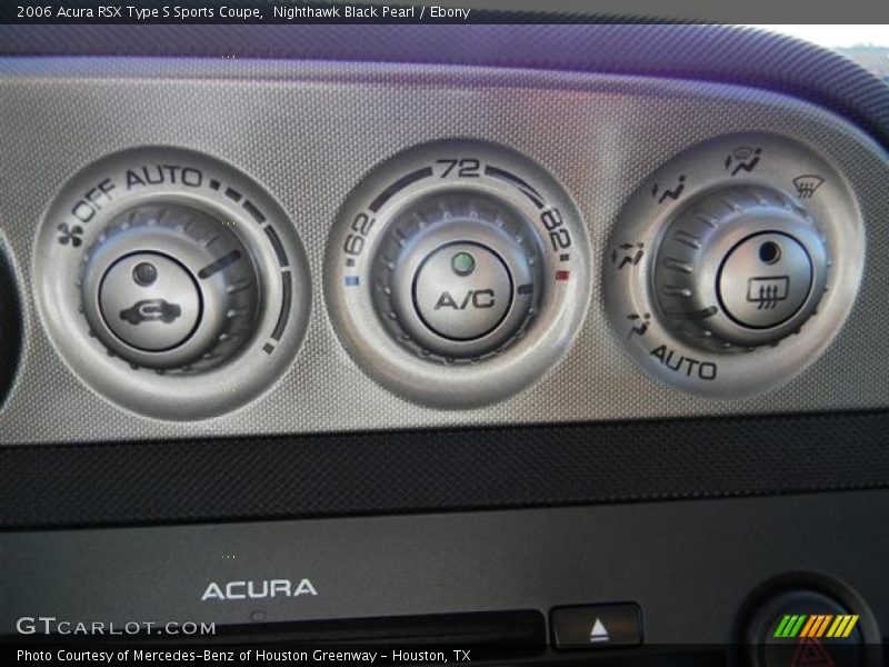 Nighthawk Black Pearl / Ebony 2006 Acura RSX Type S Sports Coupe