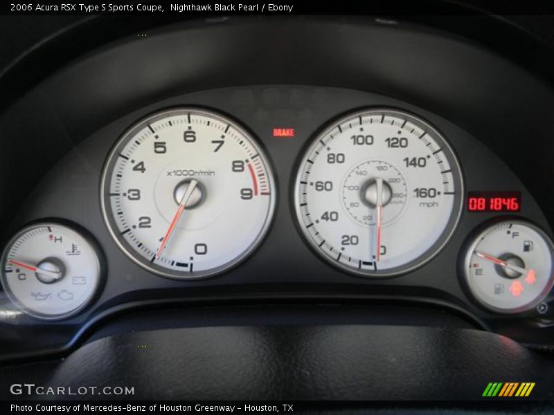 2006 RSX Type S Sports Coupe Type S Sports Coupe Gauges