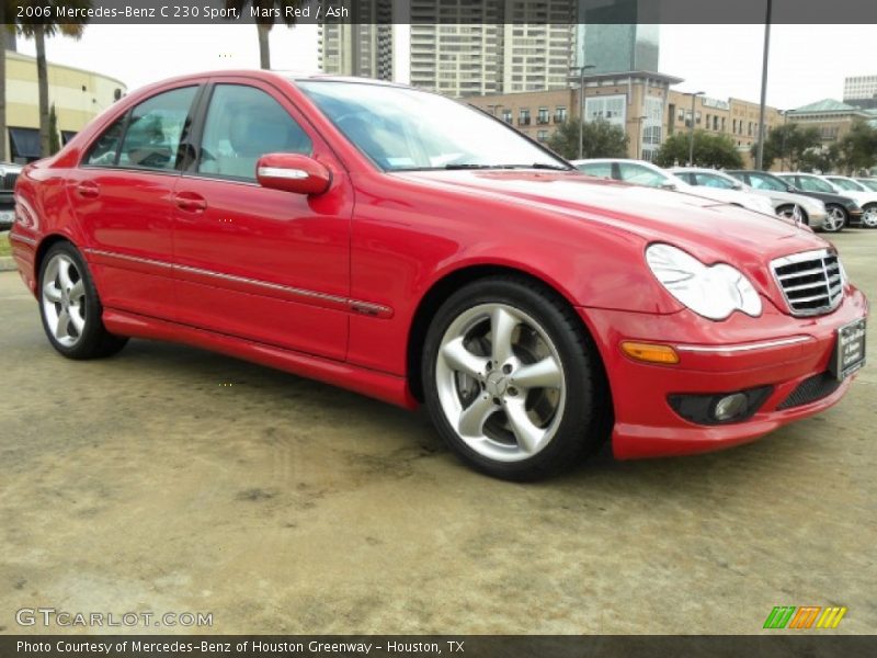 Mars Red / Ash 2006 Mercedes-Benz C 230 Sport
